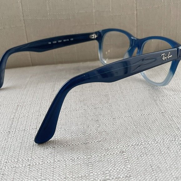 Ray-Ban Youth Eyeglasses Blue Tone Rb1528 Glasses 48[]16 130 Eyewear Frame - Picture 11 of 12